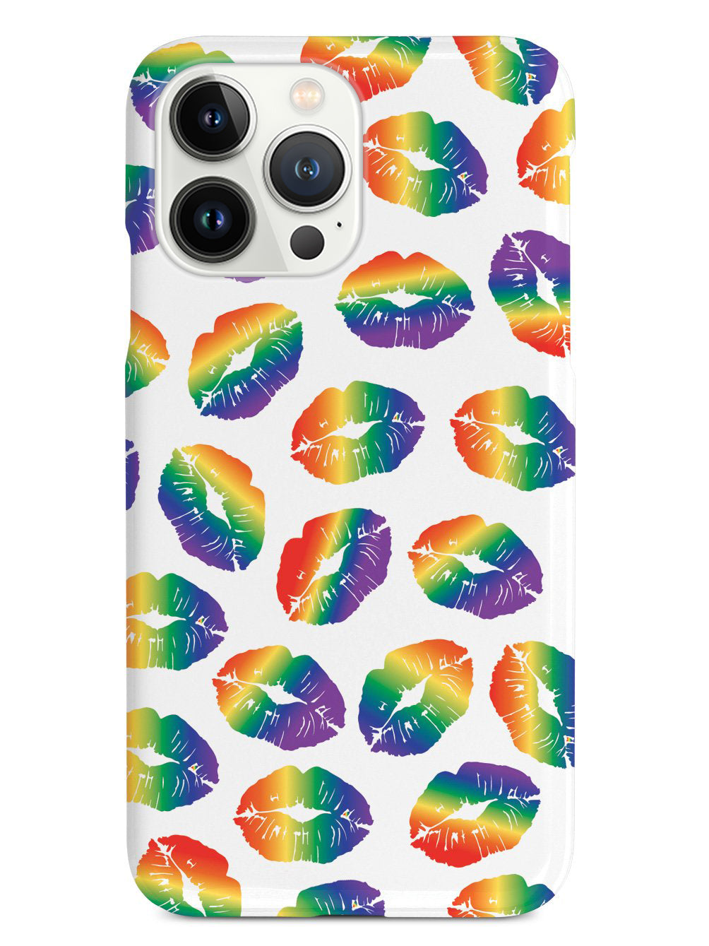 LGBT Lip Print Pattern Case