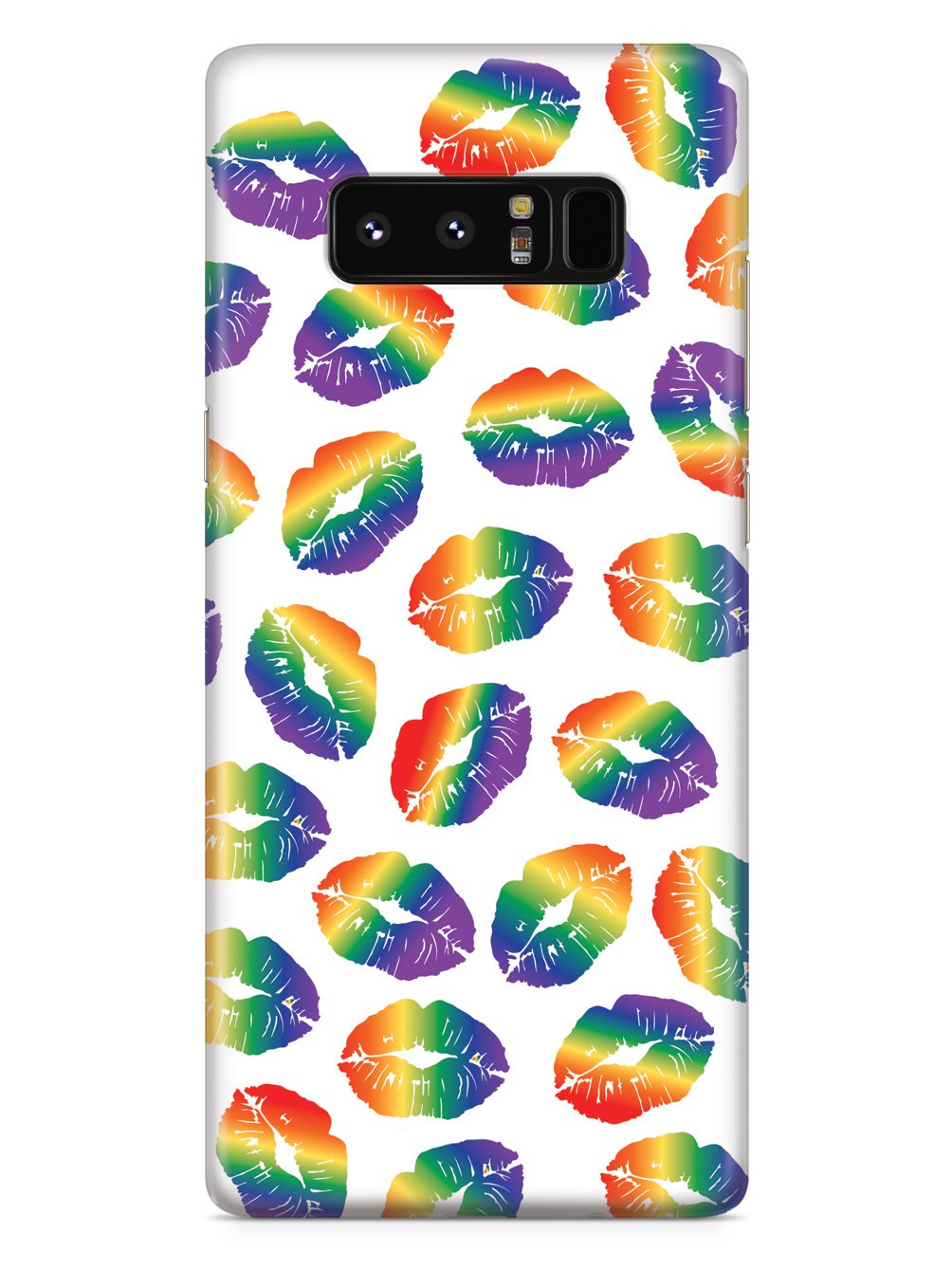 LGBT Lip Print Pattern Case