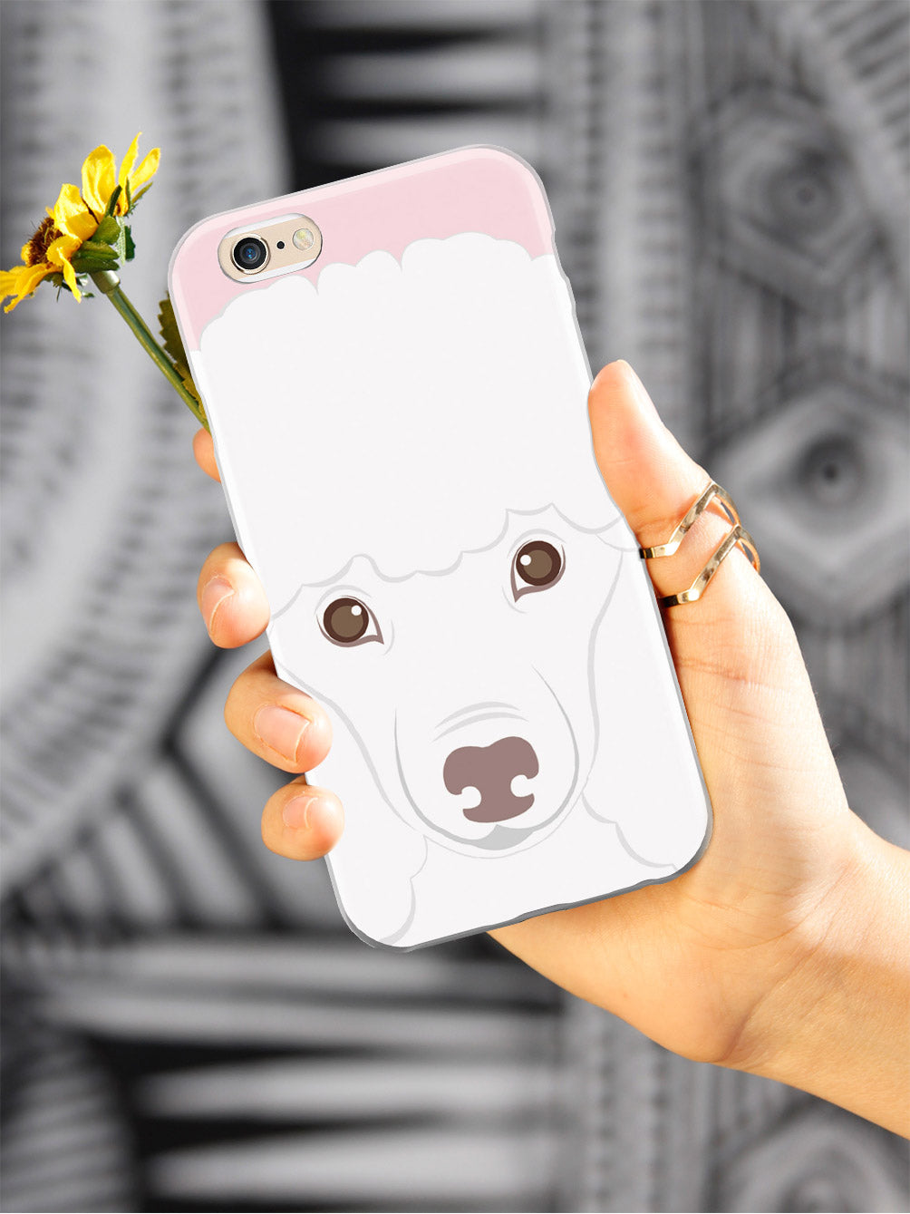 Poodle Face - Dog Case