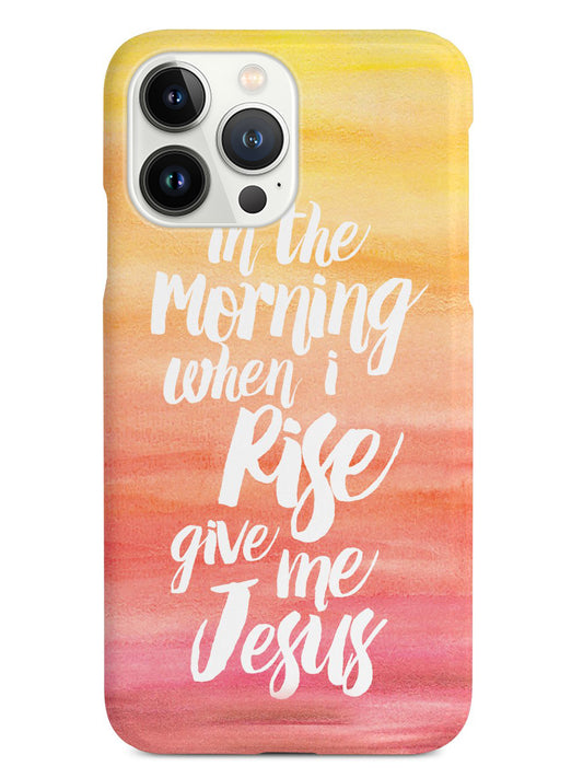 In the Morning When I Rise Case