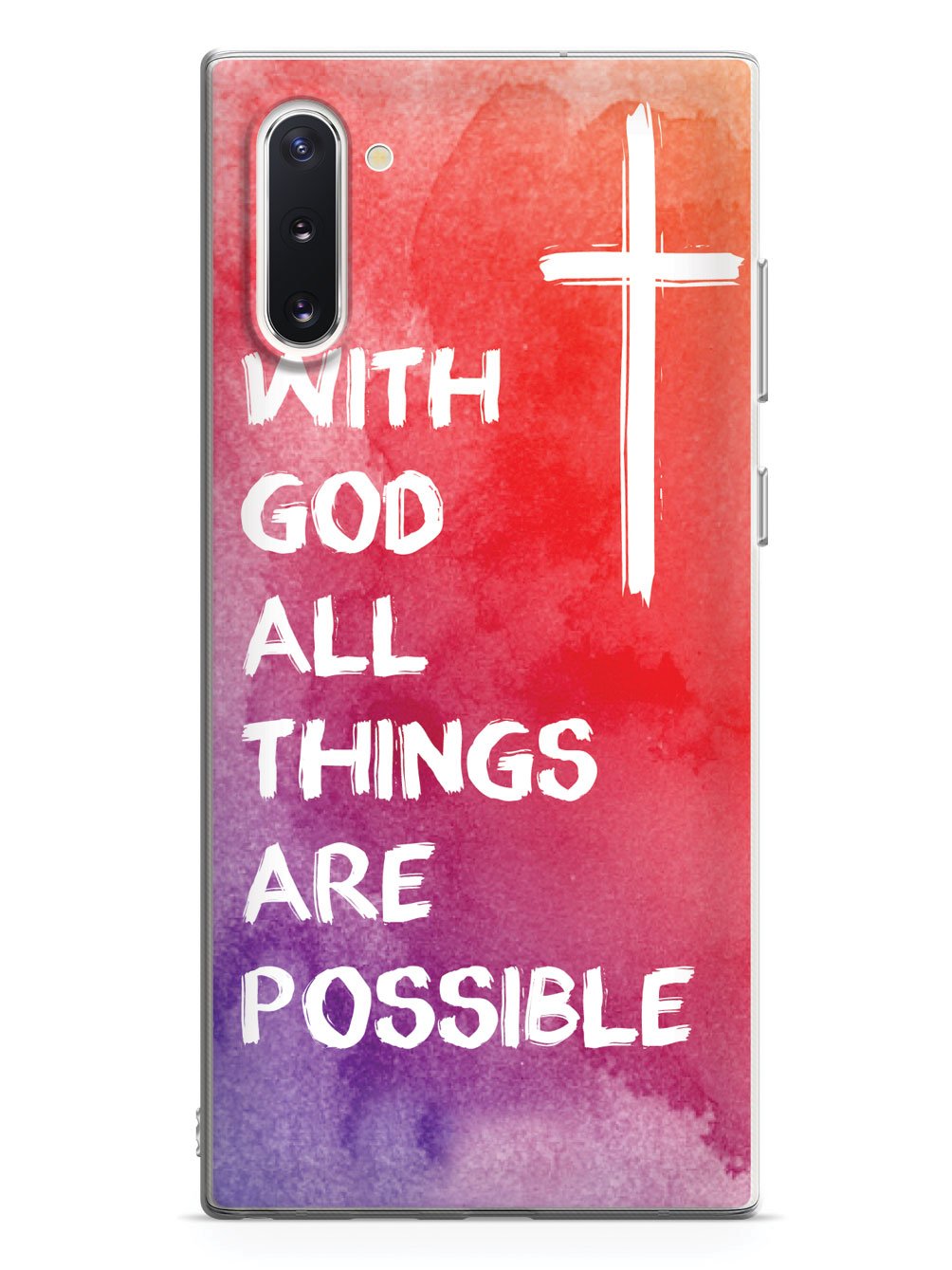 With God All Things Are Possible Case