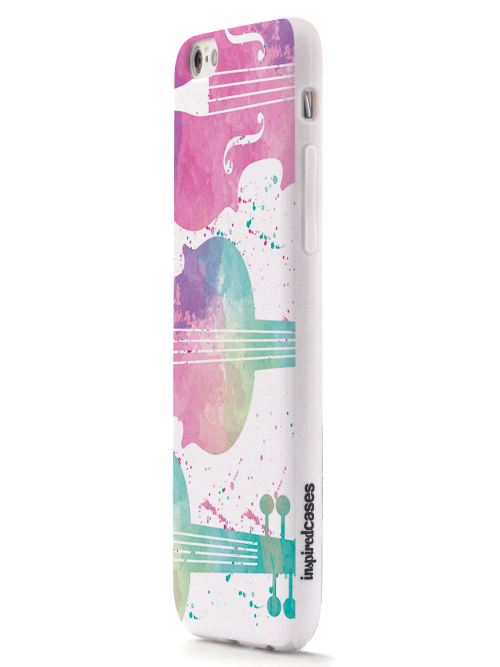 String Instrument Silhouette - Watercolor Case