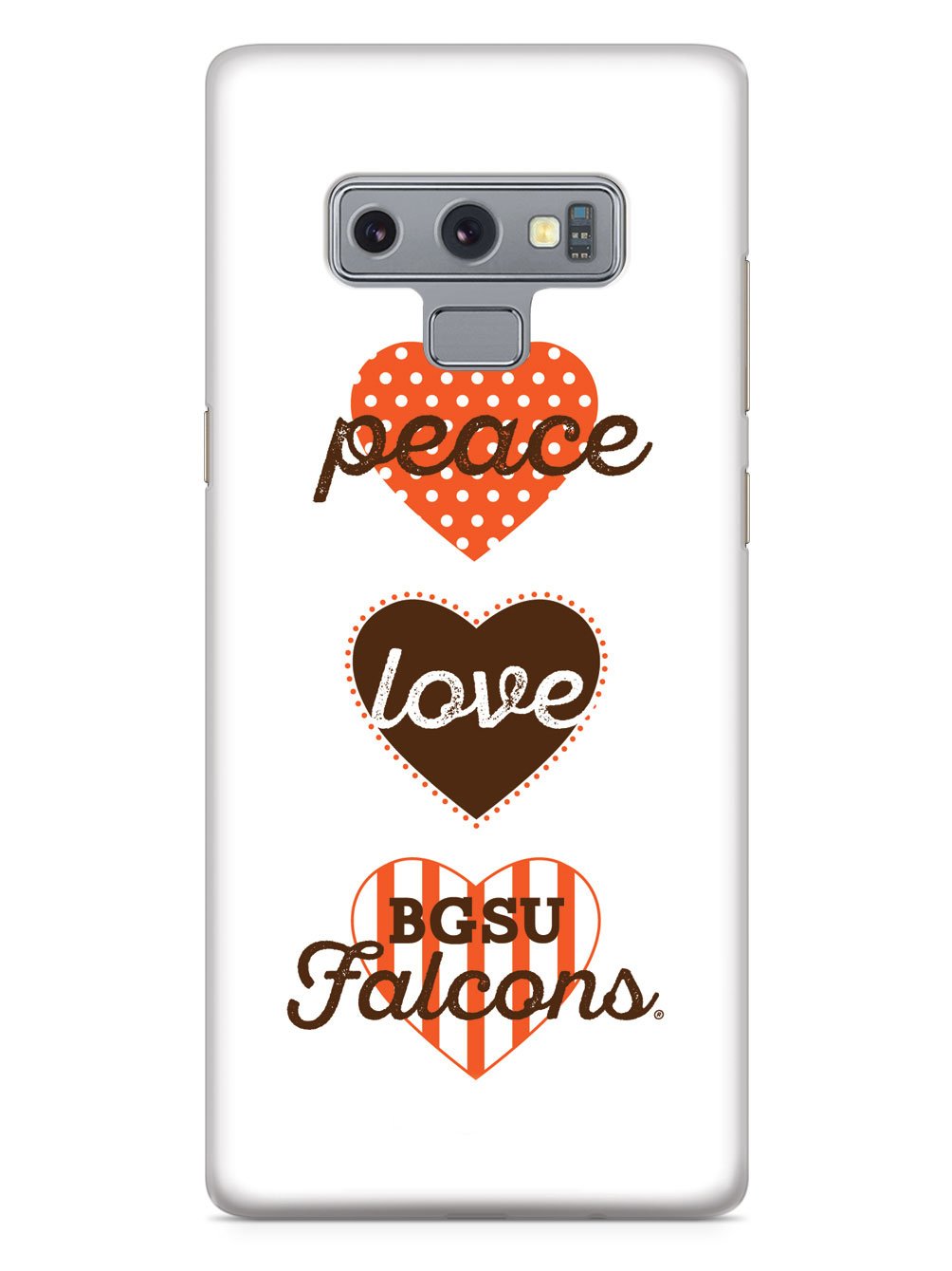 Peace, Love, BGSU Falcons Case