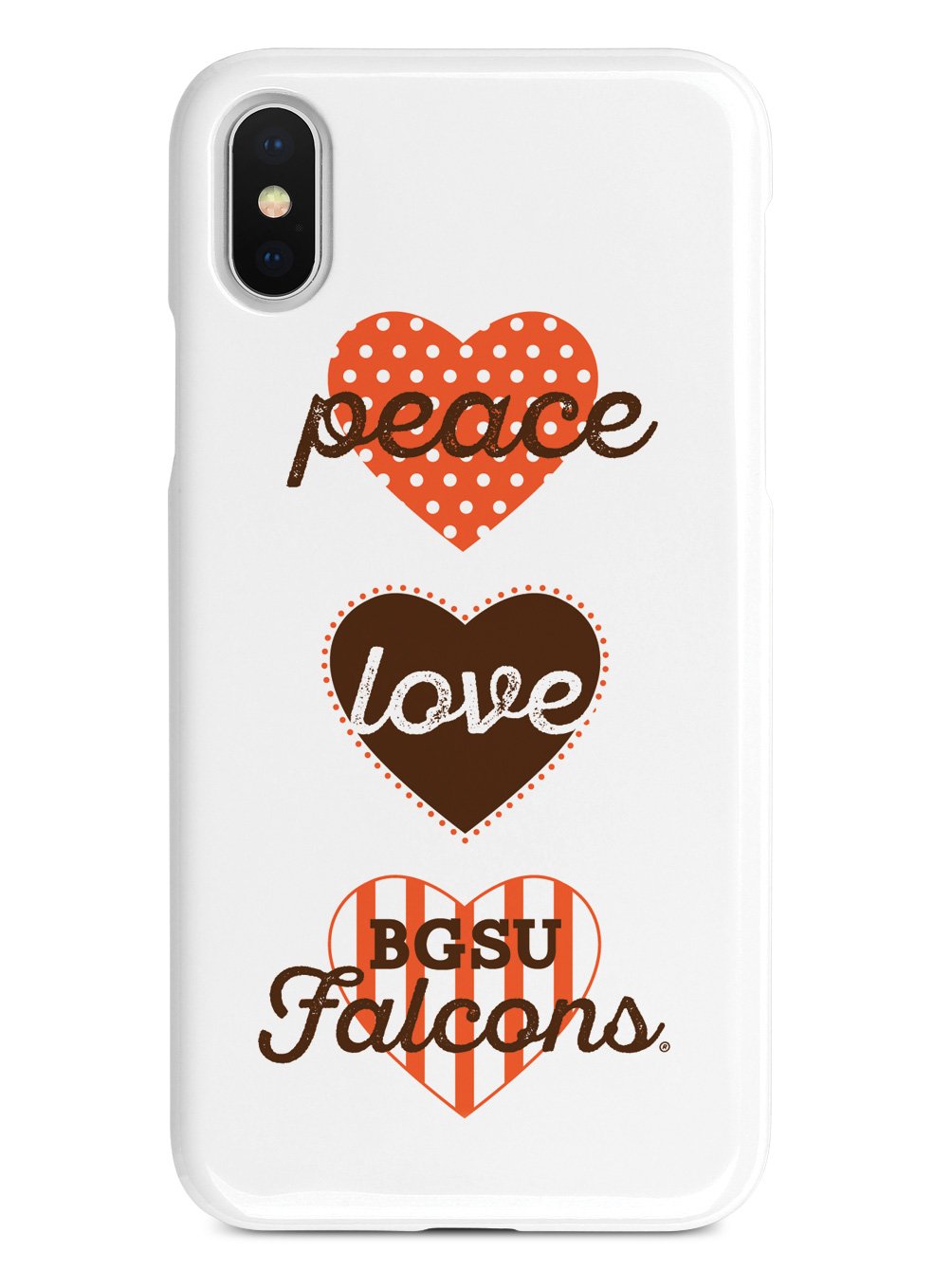 Peace, Love, BGSU Falcons Case