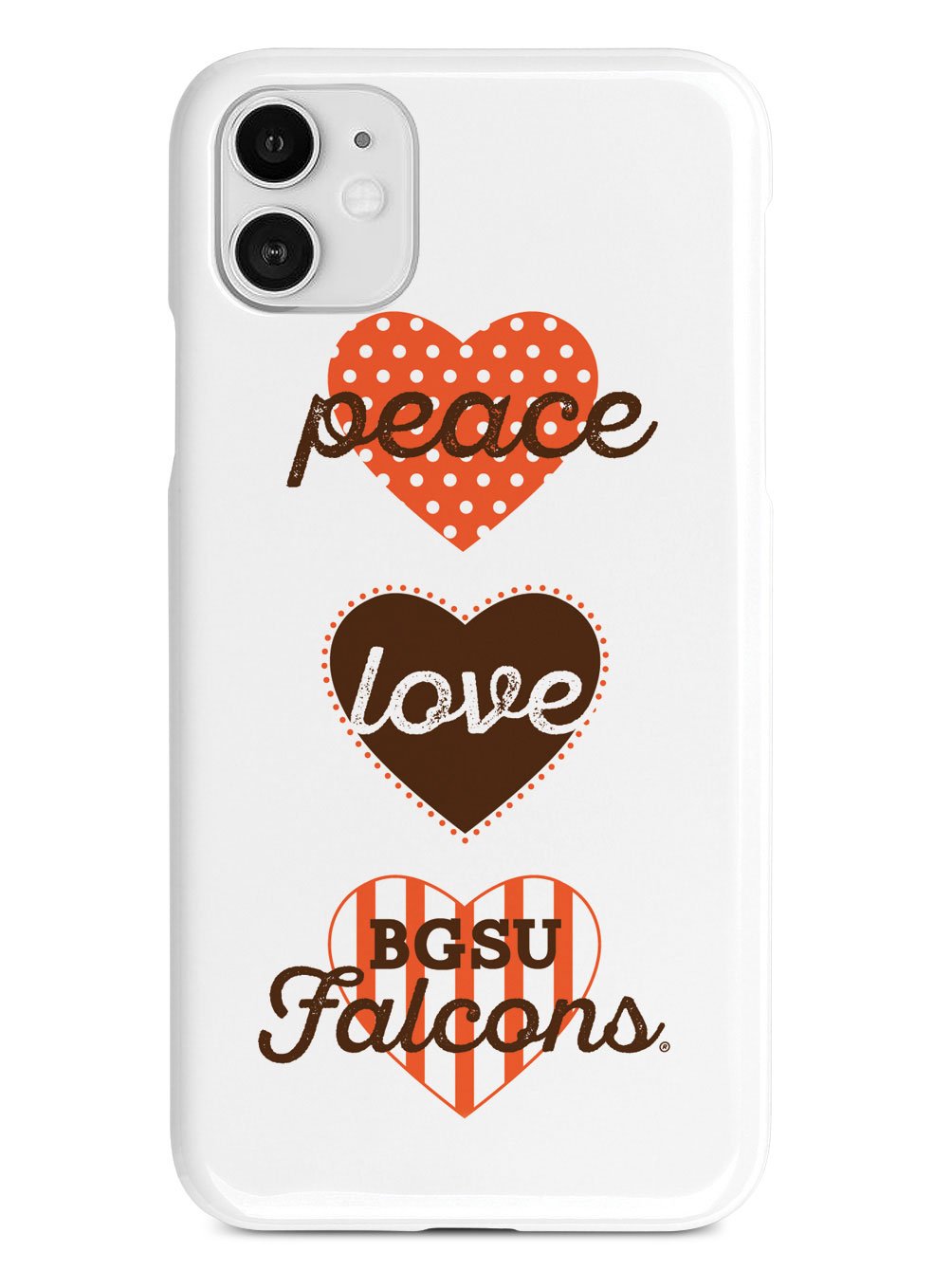 Peace, Love, BGSU Falcons Case