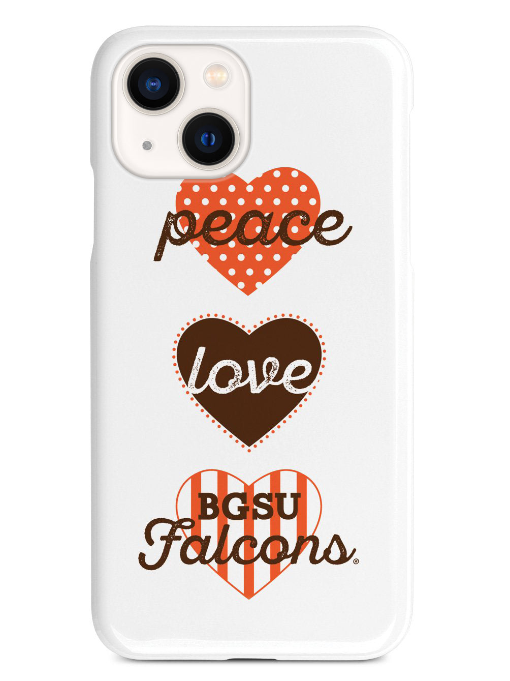 Peace, Love, BGSU Falcons Case