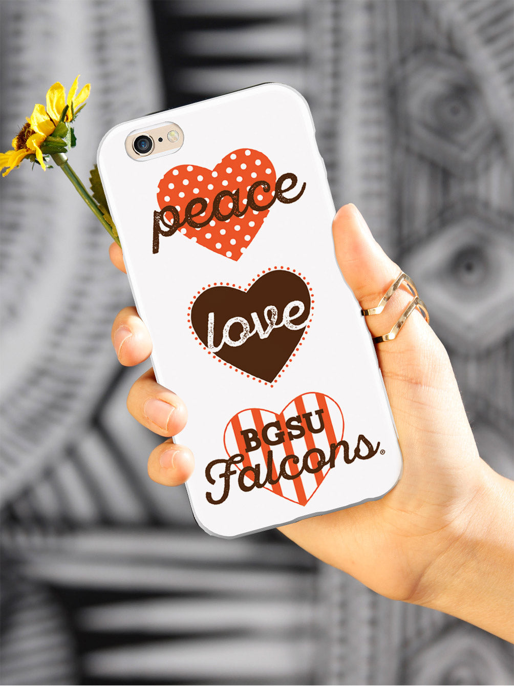 Peace, Love, BGSU Falcons Case