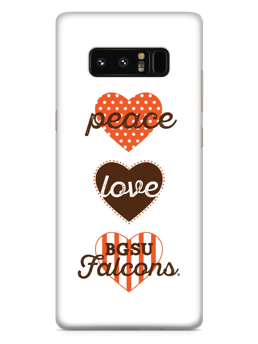 Peace, Love, BGSU Falcons Case