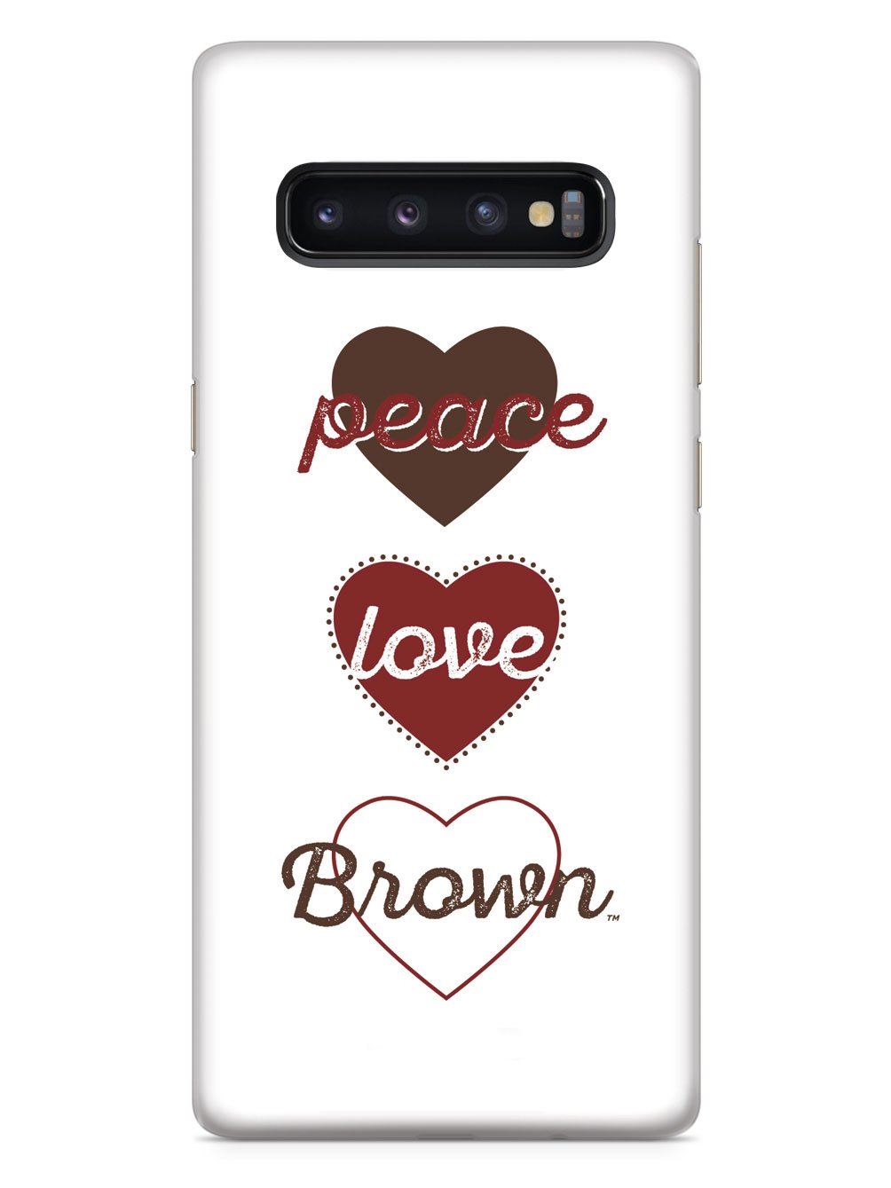 Peace, Love, Brown Case