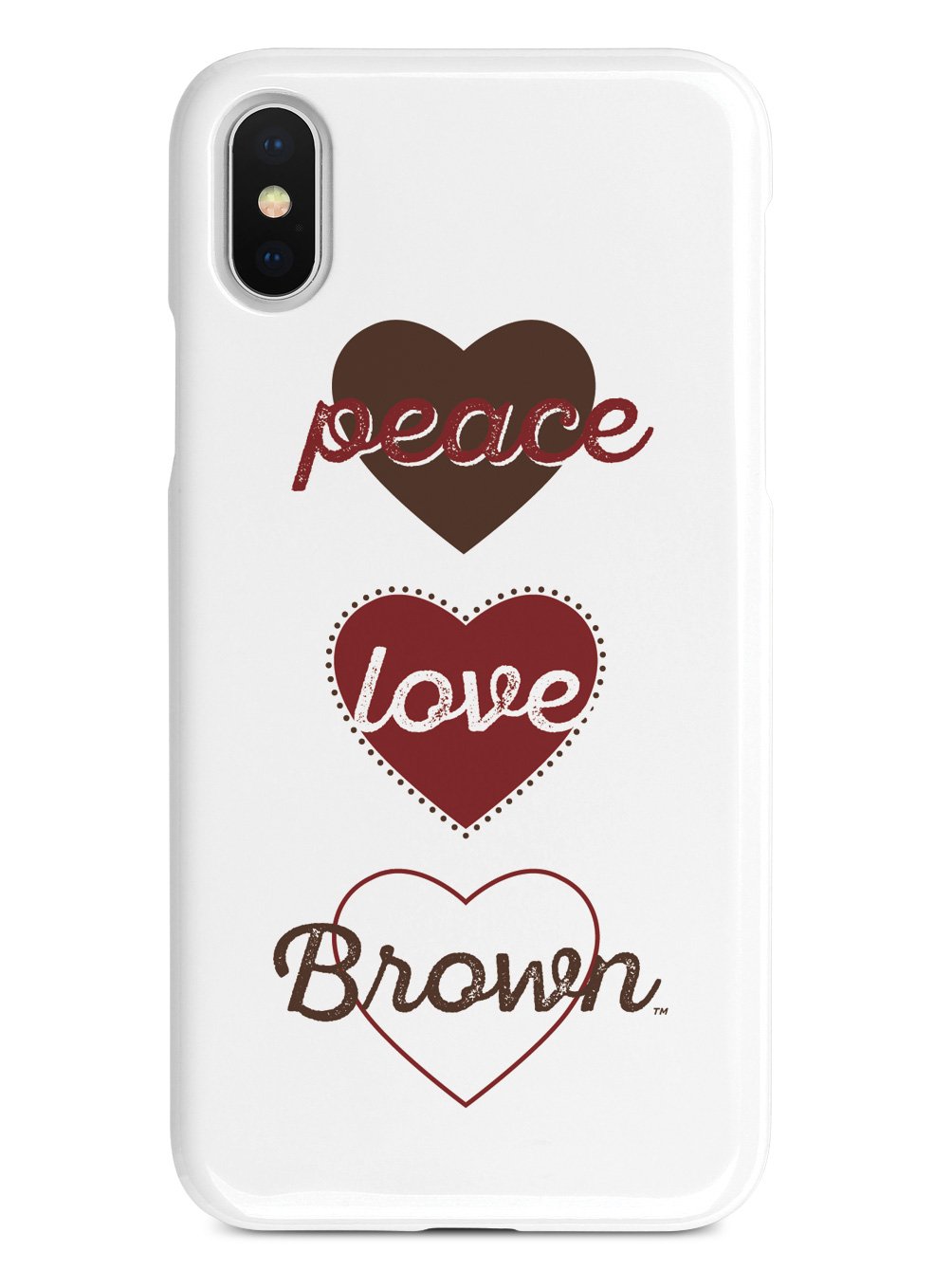 Peace, Love, Brown Case