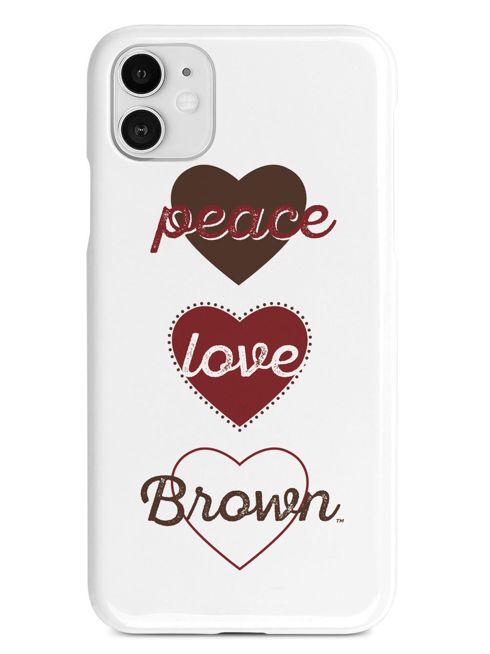 Peace, Love, Brown Case