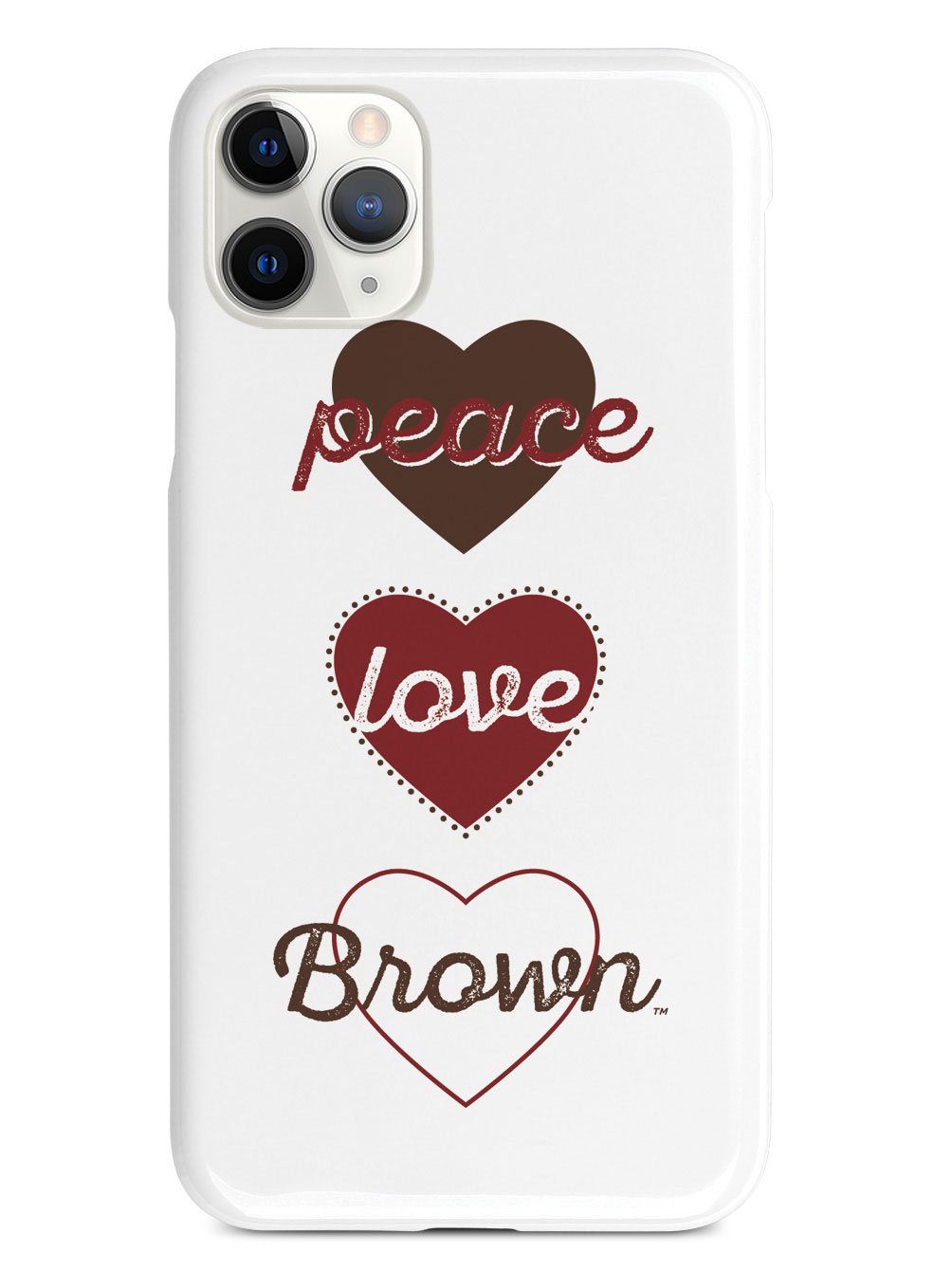 Peace, Love, Brown Case