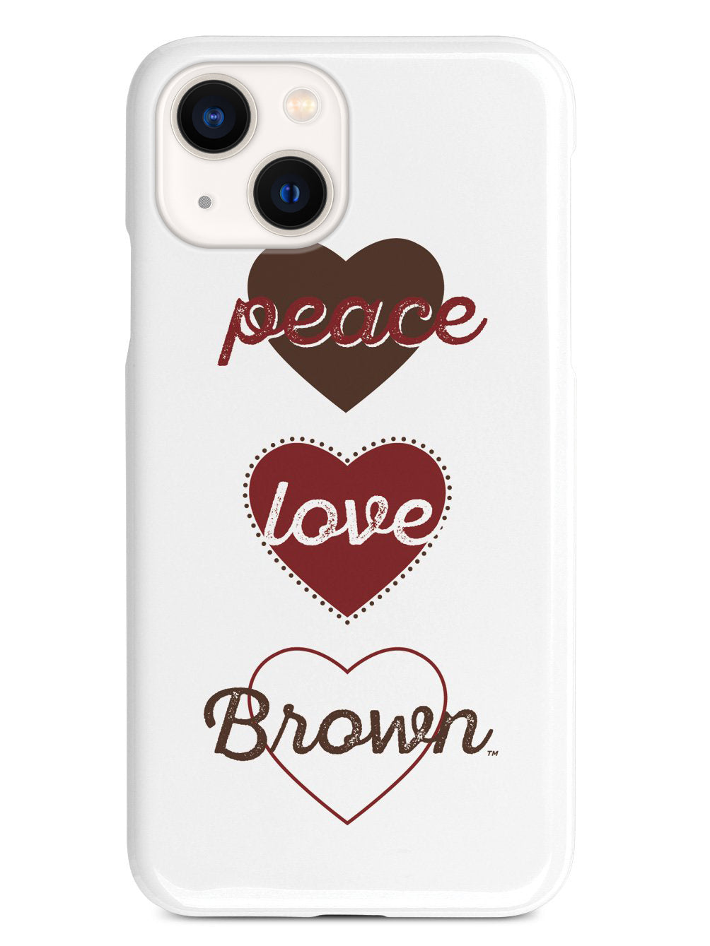 Peace, Love, Brown Case
