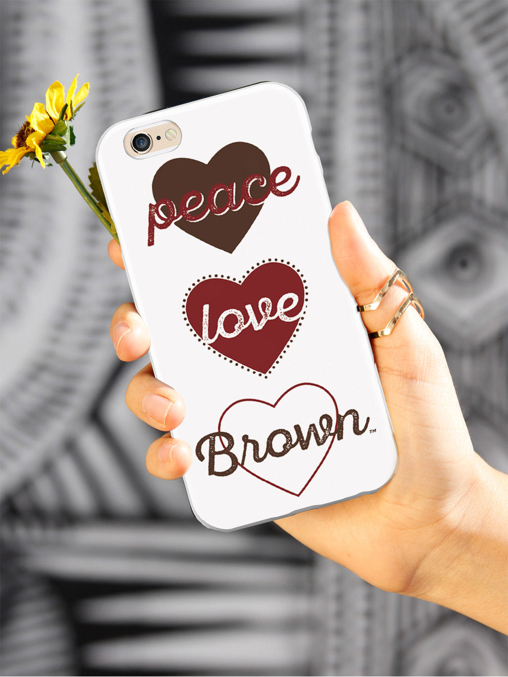 Peace, Love, Brown Case