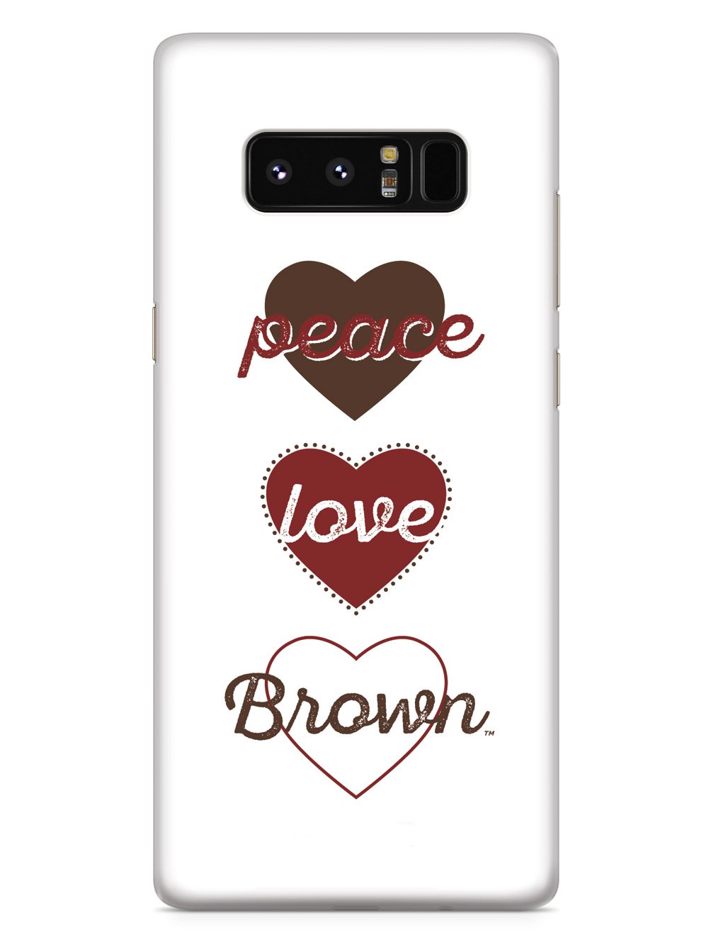 Peace, Love, Brown Case