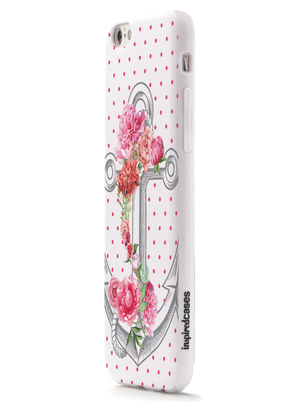 Pink Flower Anchor Case