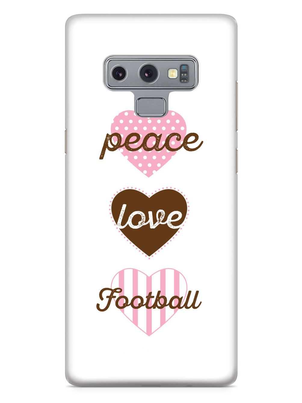 Peace Love Football Case