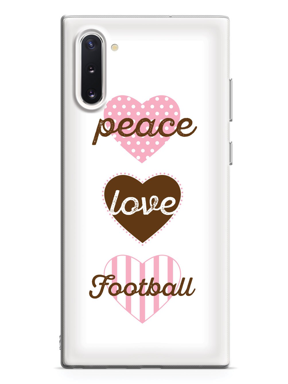 Peace Love Football Case