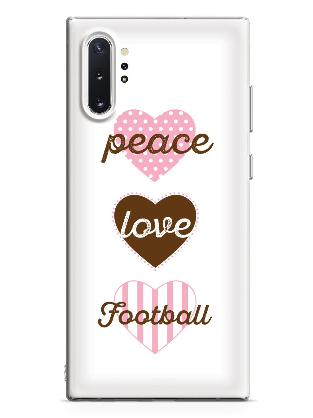 Peace Love Football Case