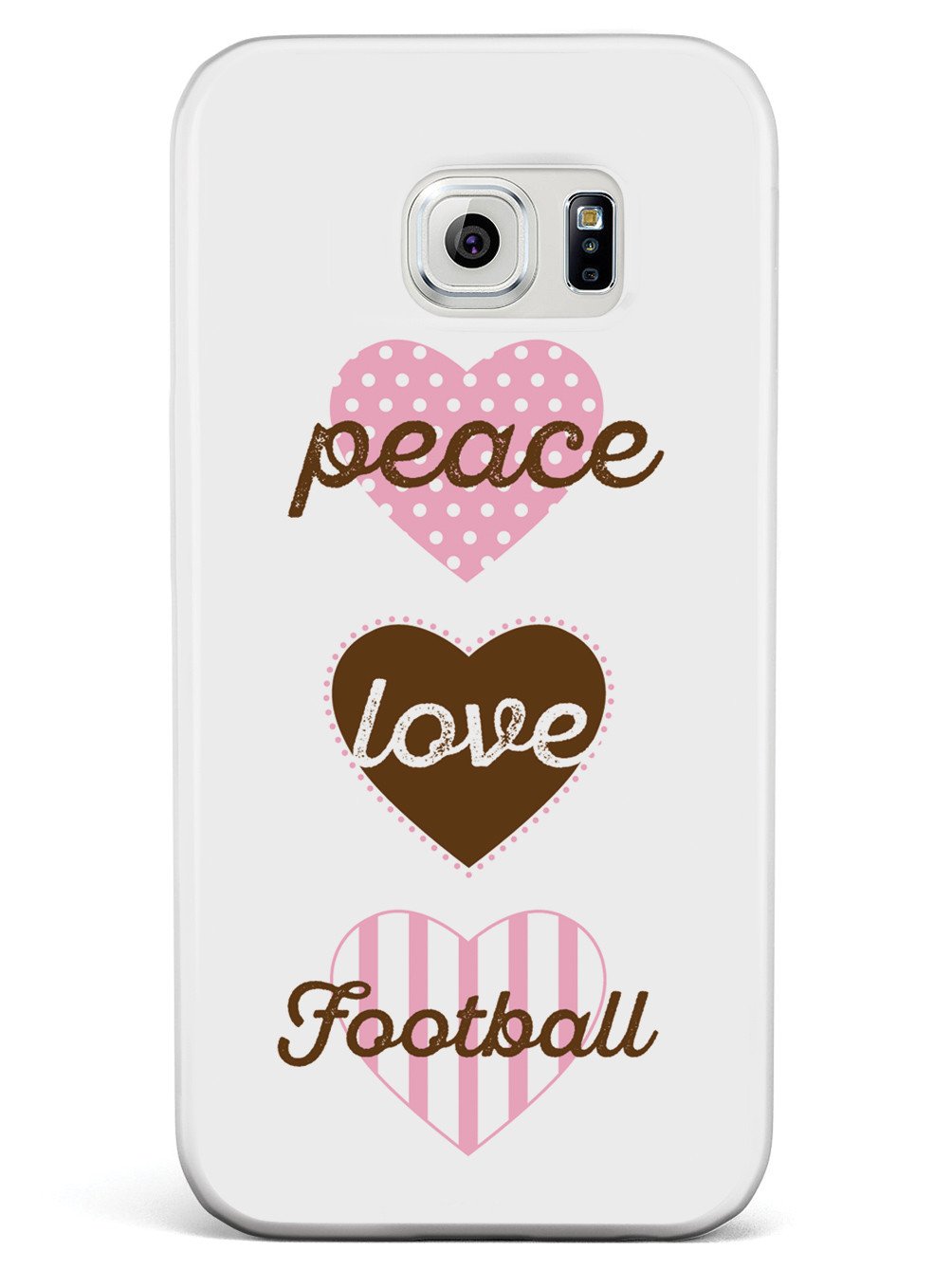 Peace Love Football Case
