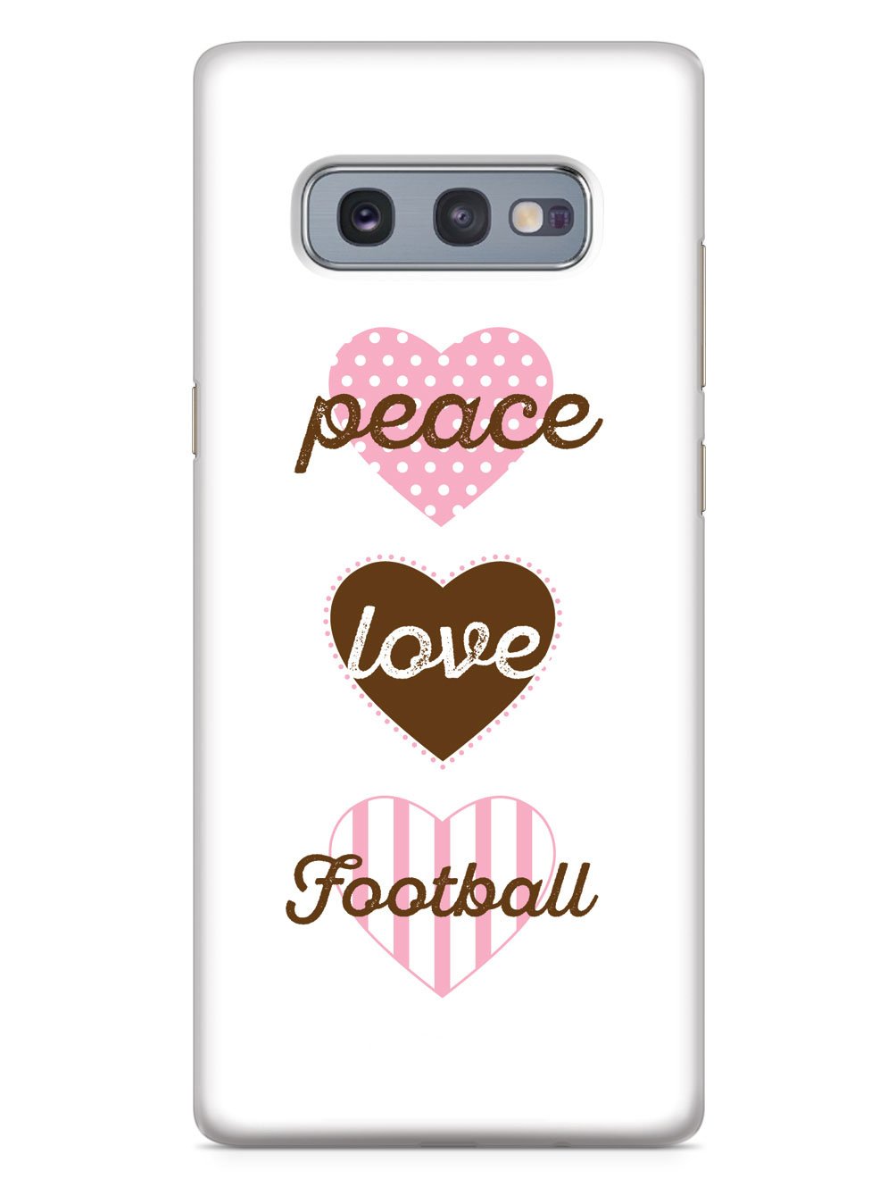 Peace Love Football Case