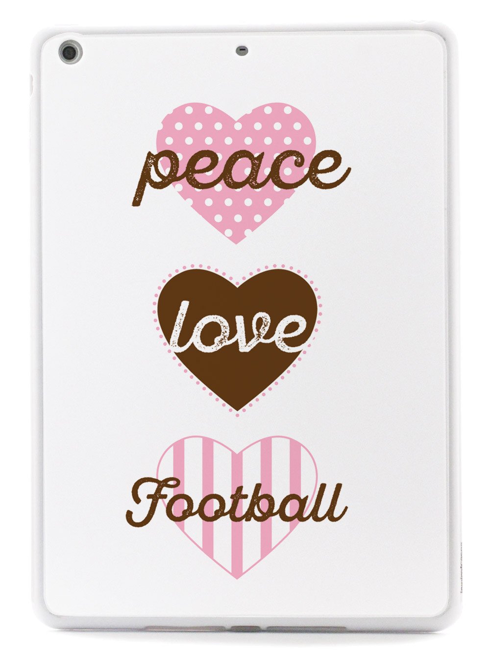 Peace Love Football Case