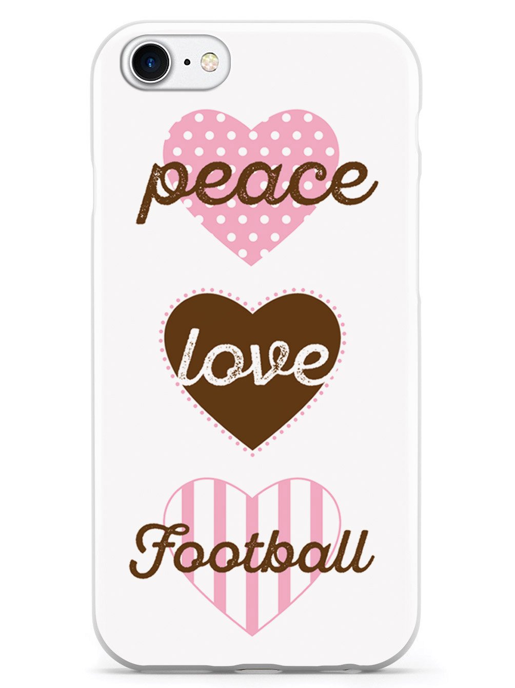 Peace Love Football Case