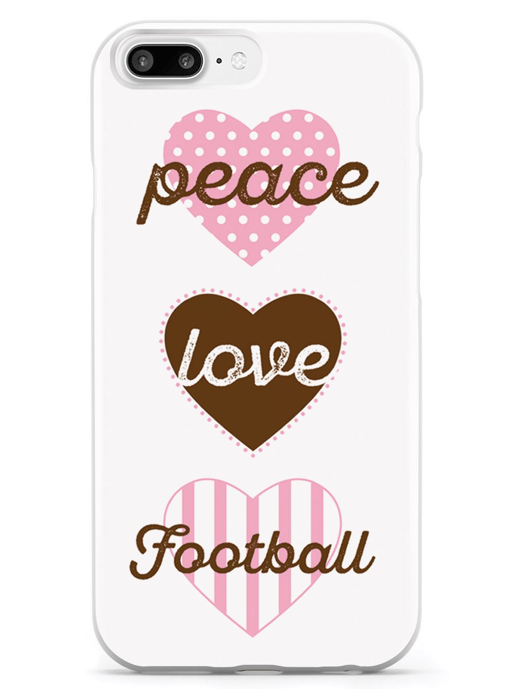 Peace Love Football Case