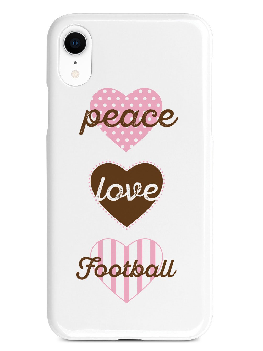 Peace Love Football Case