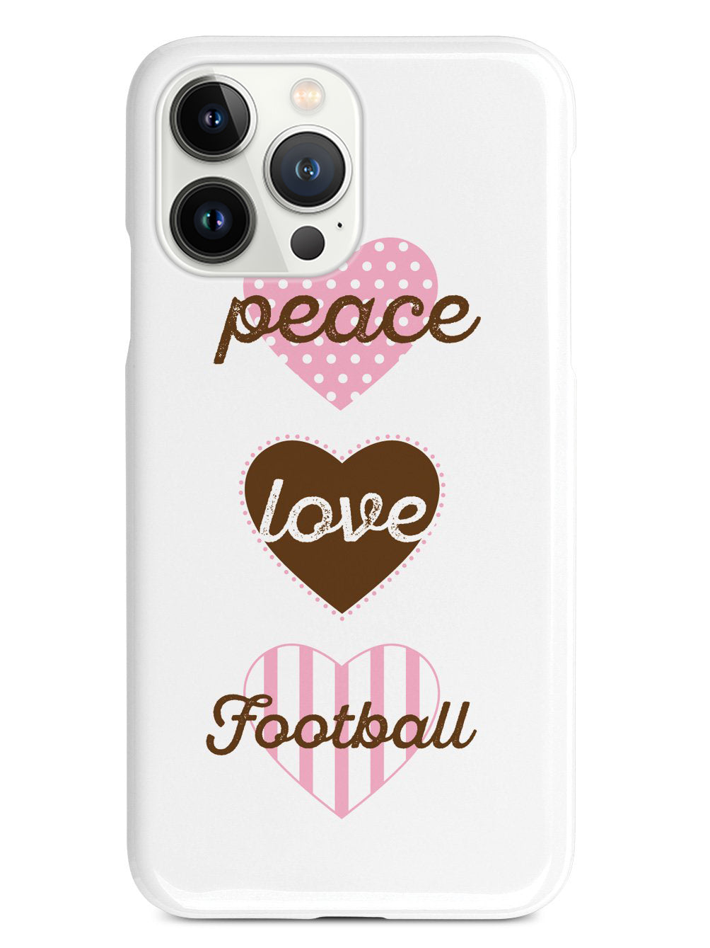 Peace Love Football Case