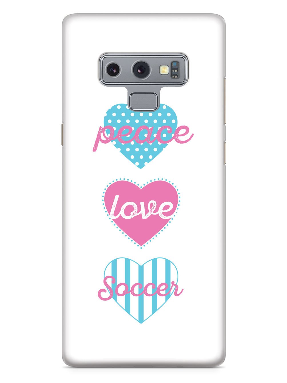 Peace Love Soccer Case