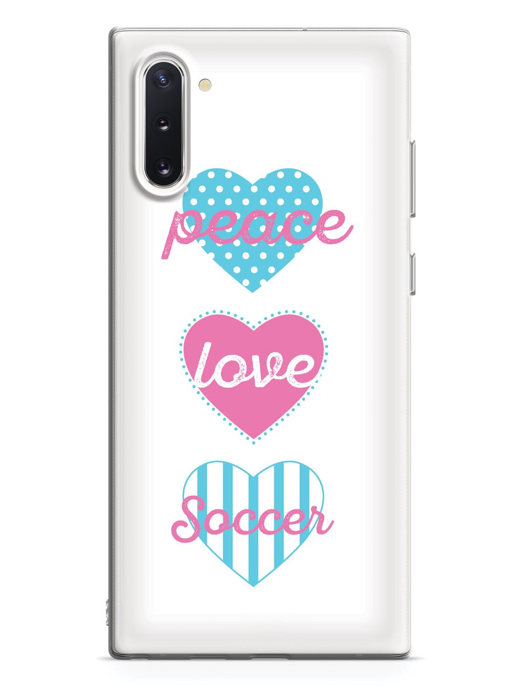 Peace Love Soccer Case