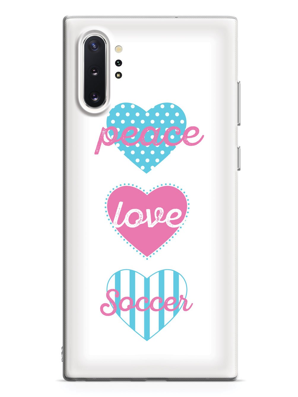 Peace Love Soccer Case