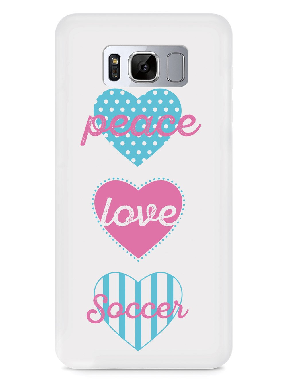 Peace Love Soccer Case