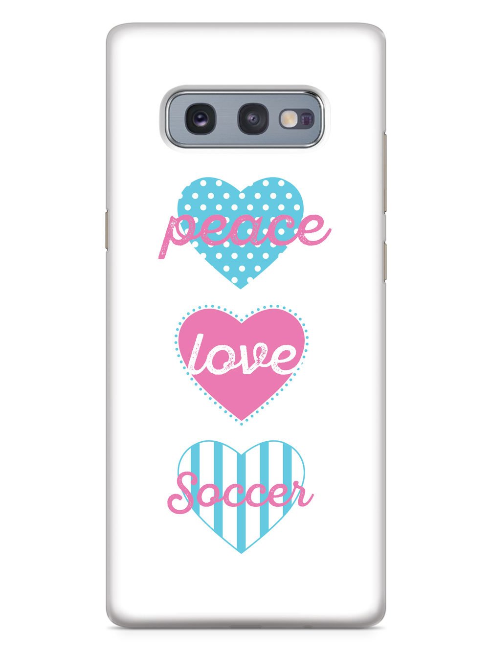Peace Love Soccer Case