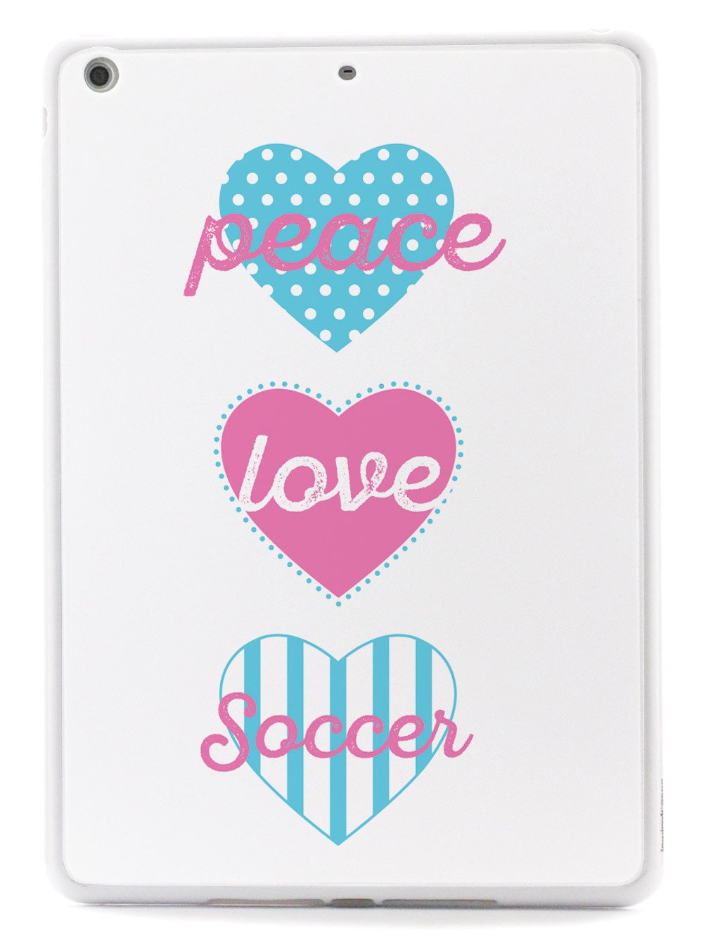 Peace Love Soccer Case