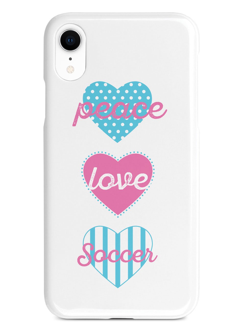 Peace Love Soccer Case