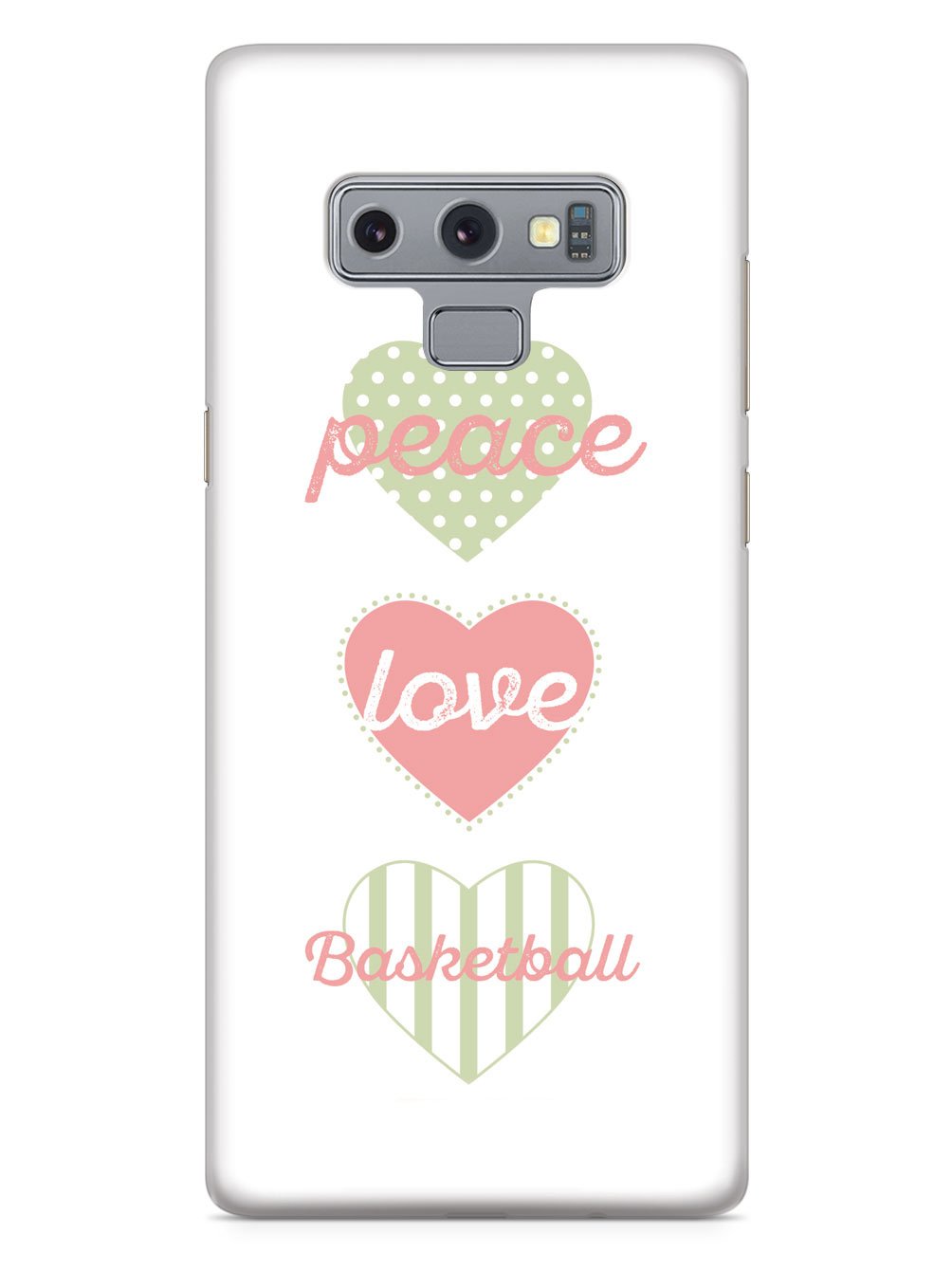 Peace Love Basketball Case