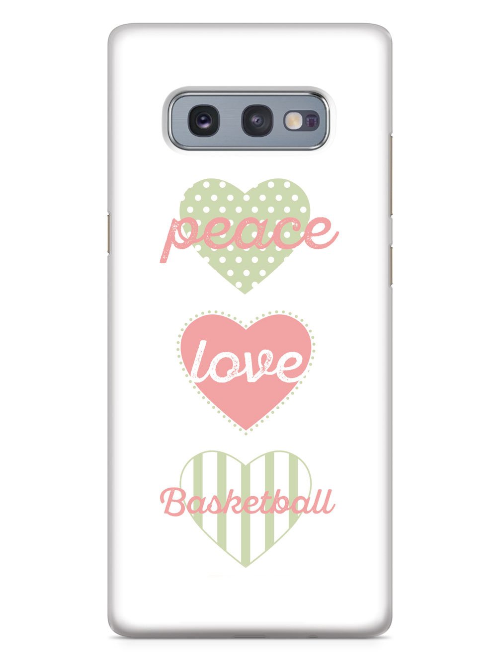 Peace Love Basketball Case