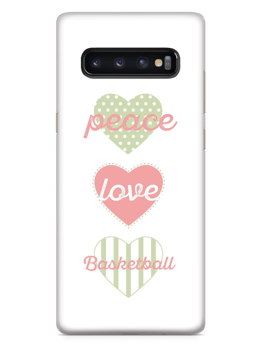 Peace Love Basketball Case