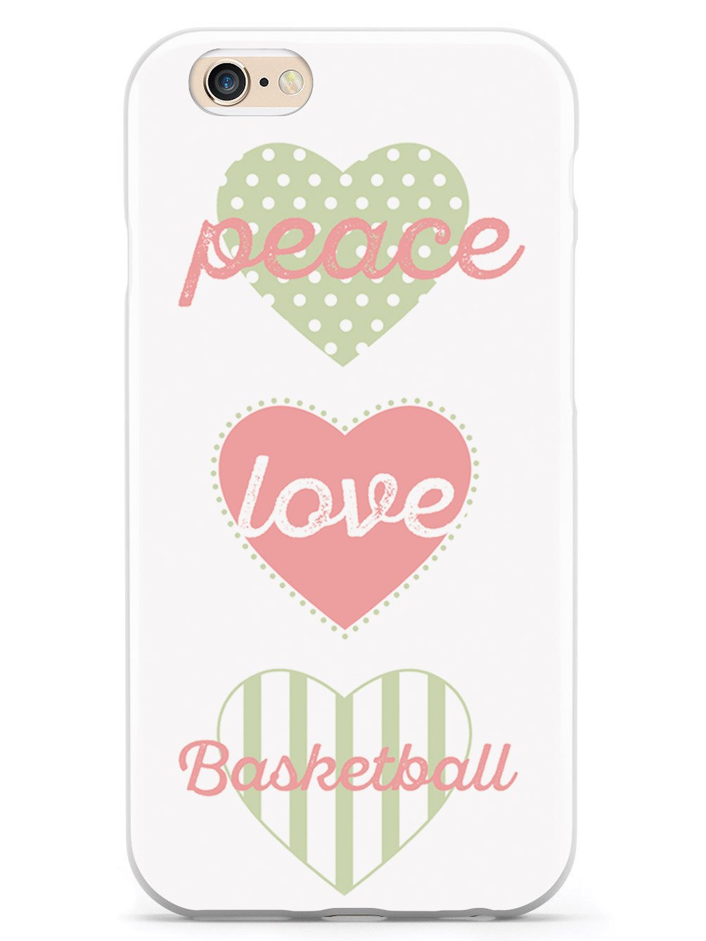 Peace Love Basketball Case