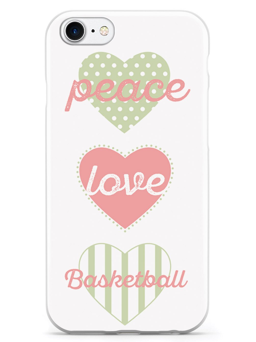 Peace Love Basketball Case