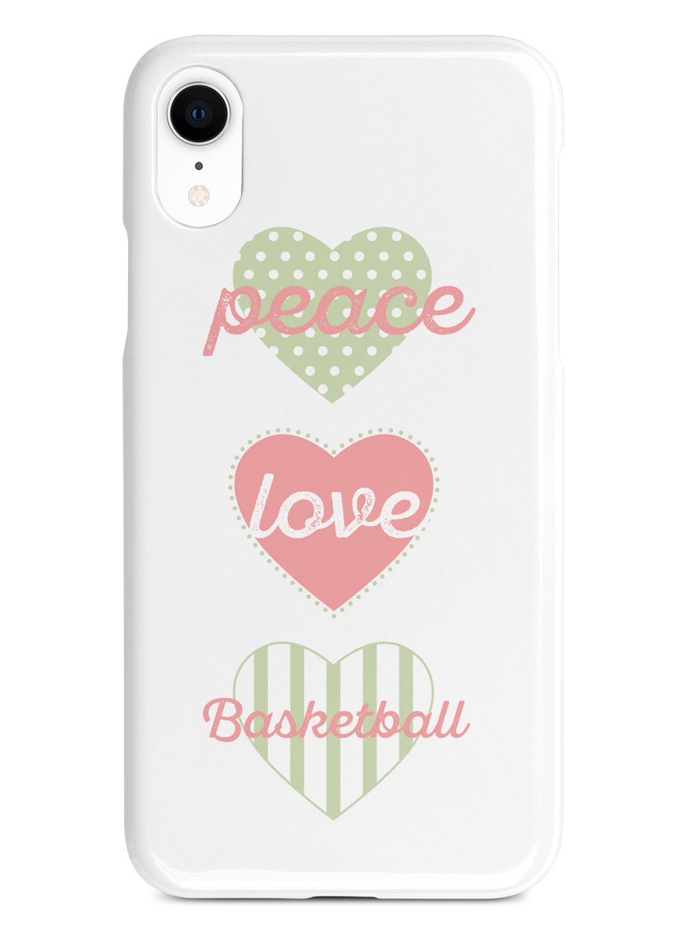 Peace Love Basketball Case