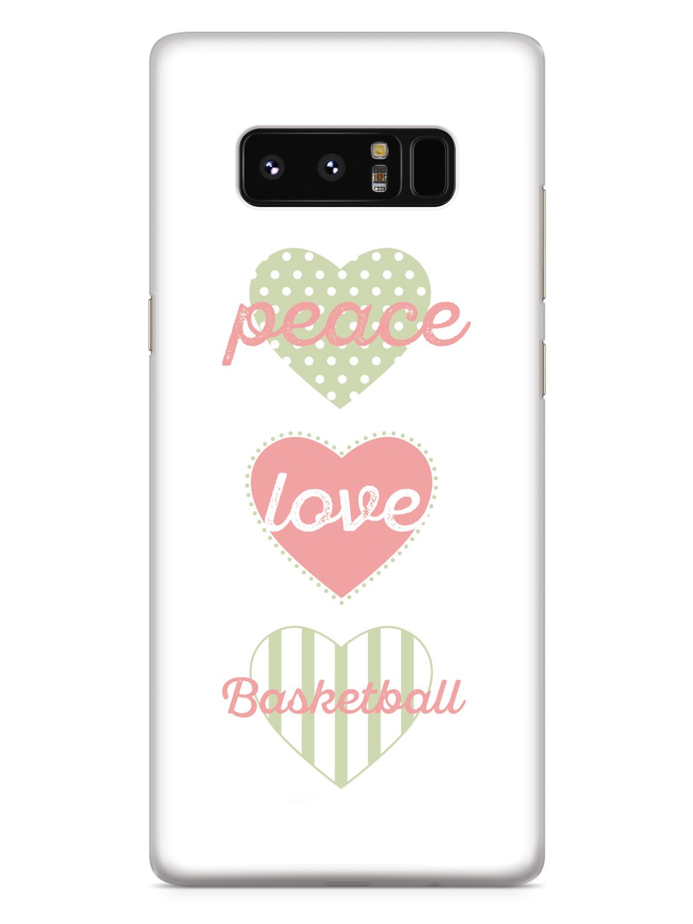 Peace Love Basketball Case