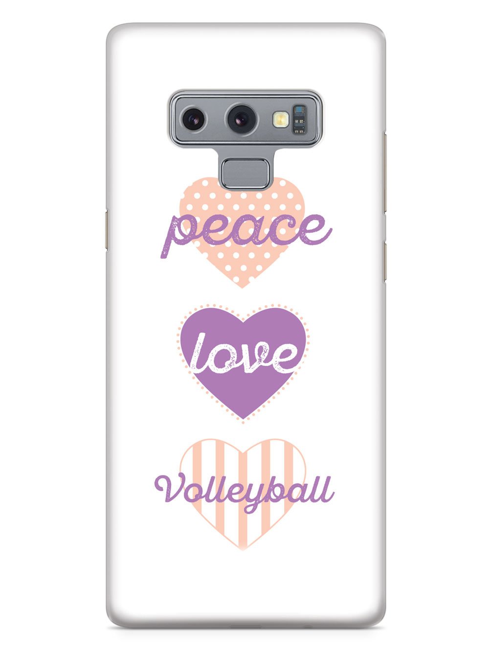 Peace Love Volleyball Case
