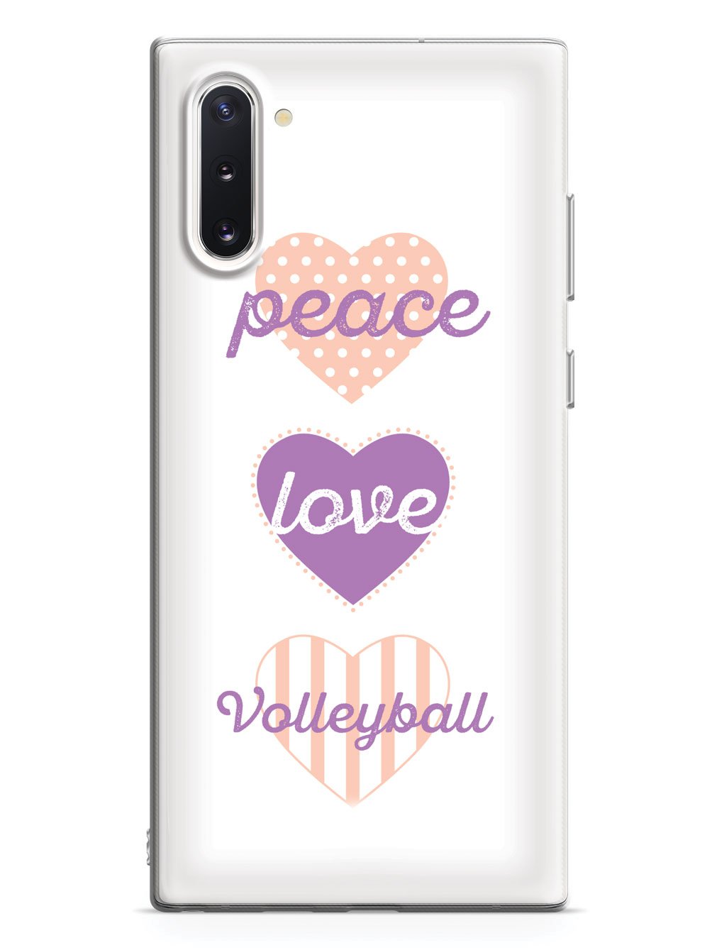 Peace Love Volleyball Case