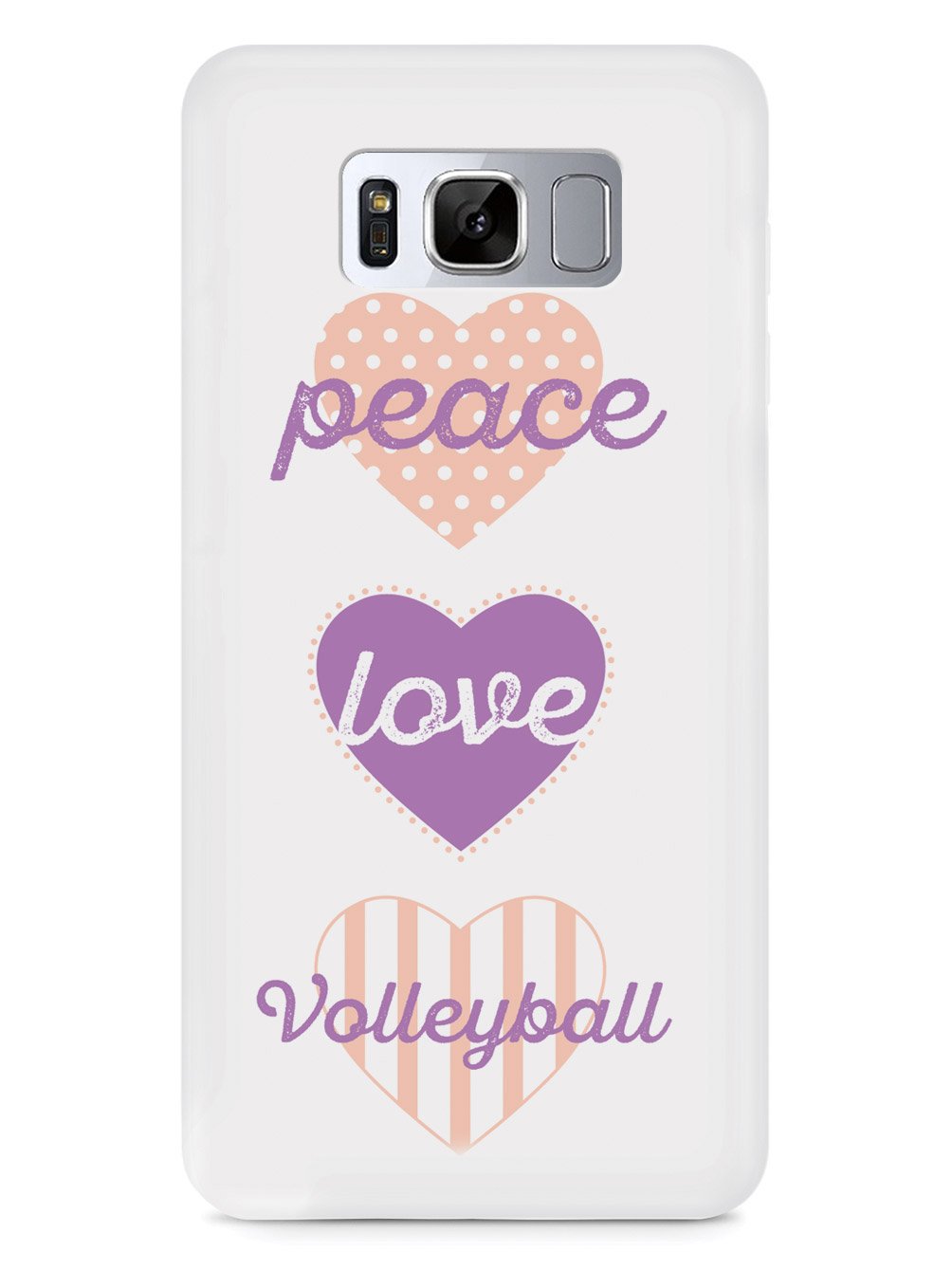 Peace Love Volleyball Case