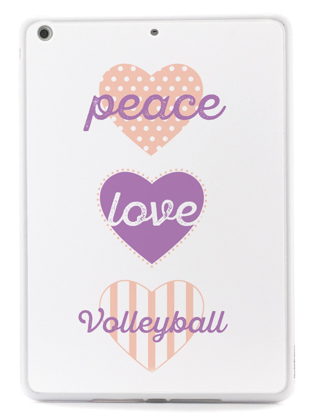 Peace Love Volleyball Case