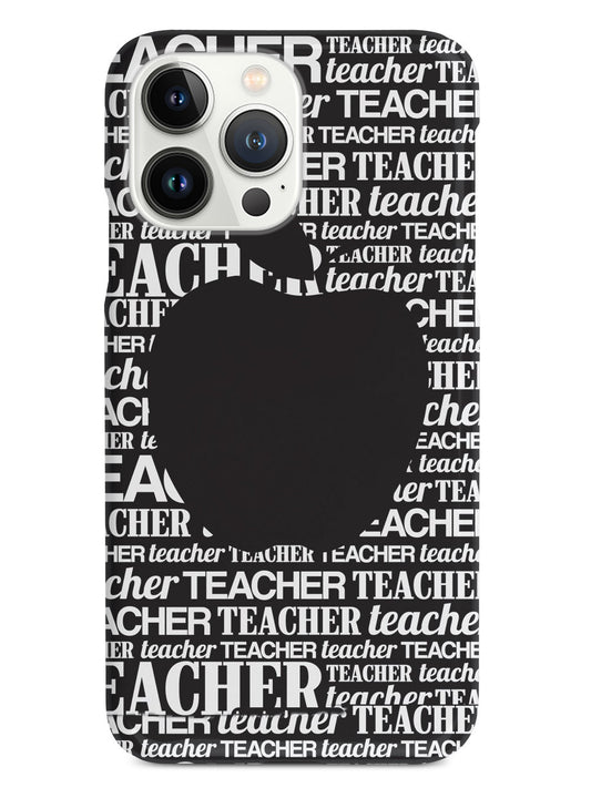 Apple Silhouette - Black Case