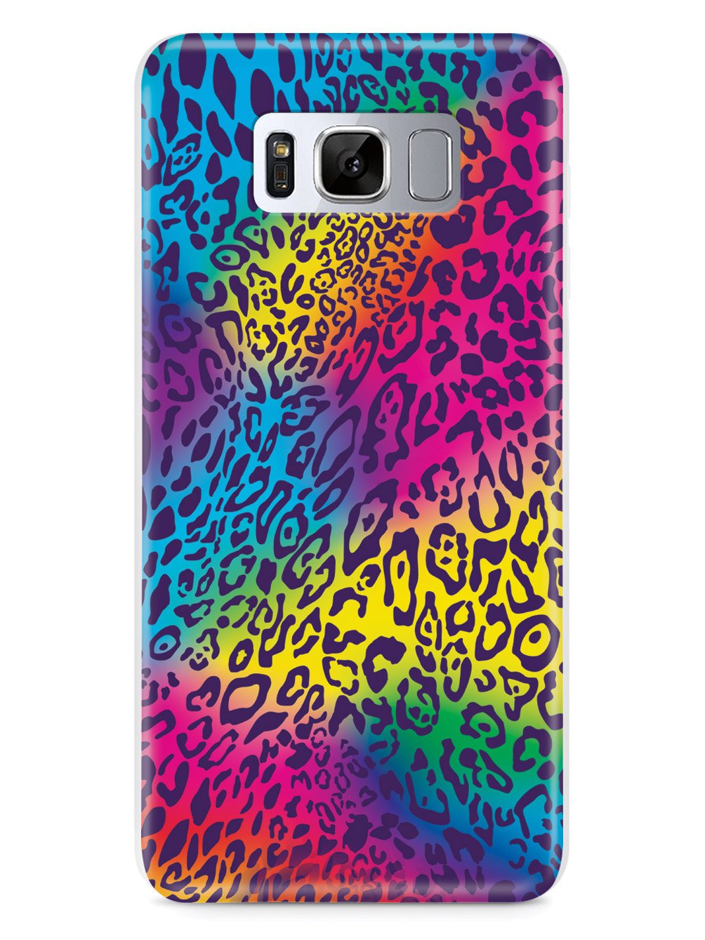 Rainbow Leopard Print Case